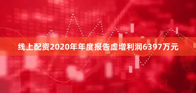 线上配资2020年年度报告虚增利润6397万元